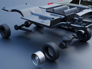 Chevrolet Malibu Coupe 1981 3D Print Model