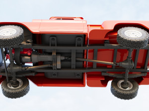 GMC Stepside Pickup 1965 3D Print Model