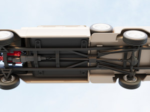 GMC Crew Cab Pickup 1965 3D Baskı Modeli