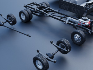Chevrolet K10 Crew Cab 1965 3D-printmodel