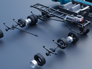 Chevrolet K10 Crew Cab 1965 3D-printmodel