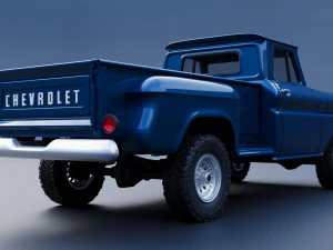 Chevrolet K20 Cama Longa 1965 Modelo de Impressão 3D