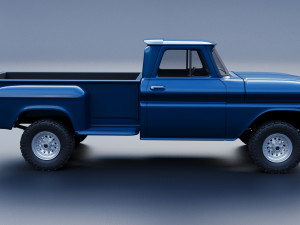 Chevrolet K20 Long Bed 1965 3D Print Model