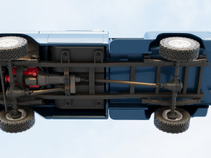 Chevrolet K20 Long Bed 1965 3D Print Model