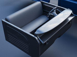 Chevrolet K20 Long Bed 1965 3D Print Model