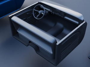 Chevrolet K20 Long Bed 1965 3D Print Model