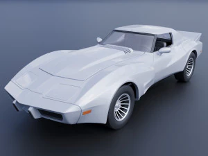 Chevrolet-Corvette Greenwood Sebring GT Modelo de Impressão 3D