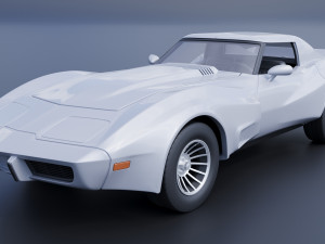 Chevrolet - Corvette Greenwood Sebring GT Modelo de Impressão 3D