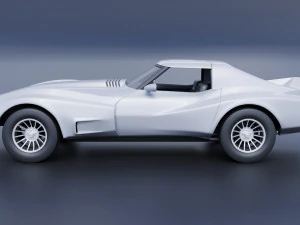 Chevrolet - Corvette Greenwood Sebring GT 3D Print Model