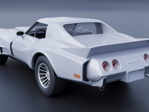 Chevrolet - Corvette Greenwood Sebring GT Modelo de Impressão 3D