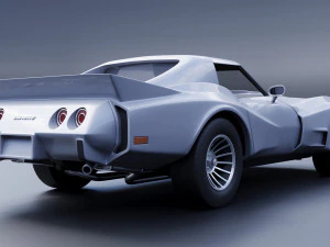 Chevrolet - Corvette Greenwood Sebring GT 3D Print Model
