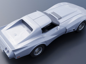 Chevrolet - Corvette Greenwood Sebring GT Modelo de Impressão 3D