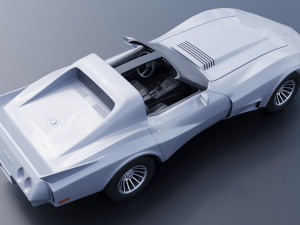 Chevrolet - Corvette Greenwood Sebring GT Modelo de Impressão 3D