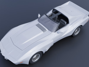 Chevrolet - Corvette Greenwood Sebring GT Modelo de Impressão 3D