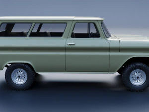 Chevrolet Suburban 1965 3D Print Model