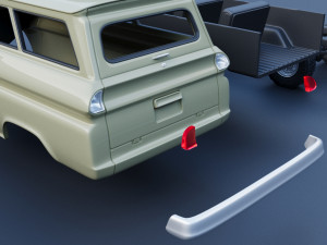Chevrolet Suburban 1965 Modelo de Impressão 3D