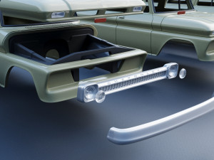 Chevrolet Suburban 1965 Modelo de Impressão 3D