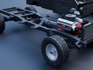 Chevrolet Suburban 1965 Modelo de Impressão 3D