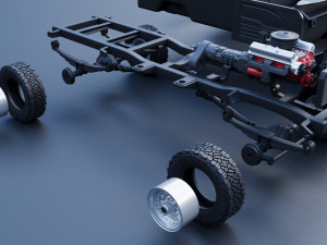 Chevrolet Suburban 1965 Modelo de Impressão 3D