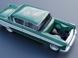 Nash Ambassador 1957 Modèles 3D en vedette