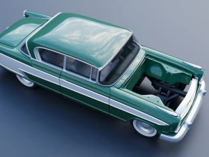 Nash Ambassador 1957 3D Print Model