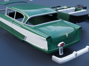 Nash Ambassador 1957 Modèles 3D en vedette