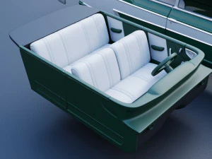 Nash Ambassador 1957 3D Print Model