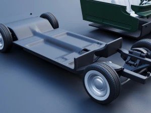 Nash Ambassador 1957 3D Print Model
