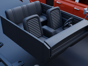 Chevrolet K10 Crew Cab 1970 Modelo de impresión 3D