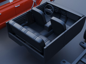 Chevrolet K10 Crew Cab 1970 Modelo de impresión 3D