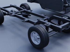Jeep Cherokee XJ 2 Door 1984 3D Print Model