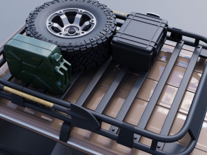 Jeep Cherokee XJ 2 Door 1984 Custom 3D Принт Модель