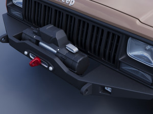 Jeep Cherokee XJ 2 Door 1984 Custom 3D Принт Модель