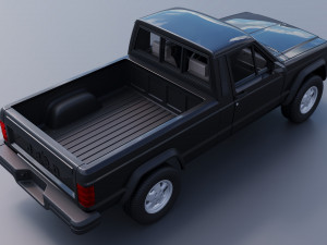 Jeep Comanche 1985 Modelo de Impressão 3D