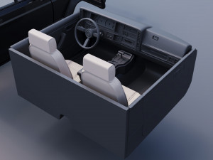 Jeep Comanche 1985 Modelo de Impressão 3D