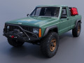 Jeep Comanche 1985 Custom 3D Print Model