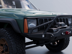 Jeep Comanche 1985 Custom Modelo de Impressão 3D