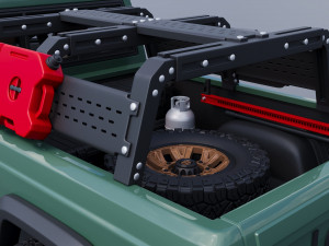 Jeep Comanche 1985 Custom Modelo de Impressão 3D