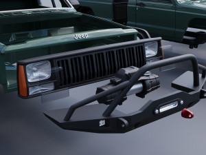 Jeep Comanche 1985 Custom Modelo de Impressão 3D