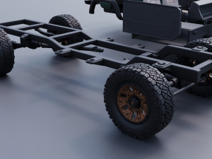 Jeep Comanche 1985 Custom Modelo de Impressão 3D