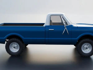 GMC Pickup 1970 3D Print Model