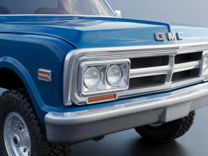 GMC Pickup 1970 3Dプリントモデル