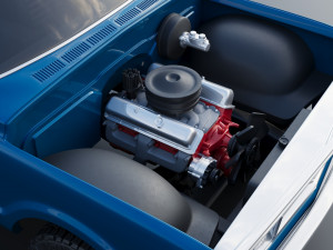 GMC Pickup 1970 3Dプリントモデル