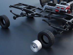 GMC Pickup 1970 3D Print Model