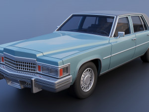 Cadillac Sedan Deville 1977 Model do druku 3D
