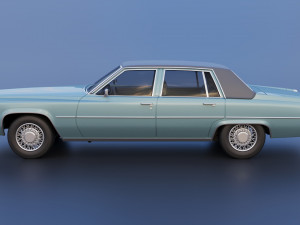 Cadillac Sedan Deville 1977 Model do druku 3D