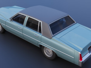 Cadillac Sedan Deville 1977 Model do druku 3D
