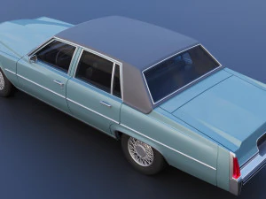 Cadillac Sedan Deville 1977 3D Print Model