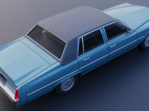 Cadillac Sedan Deville 1977 Model do druku 3D