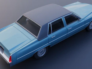 Cadillac Sedan Deville 1977 3D Print Model